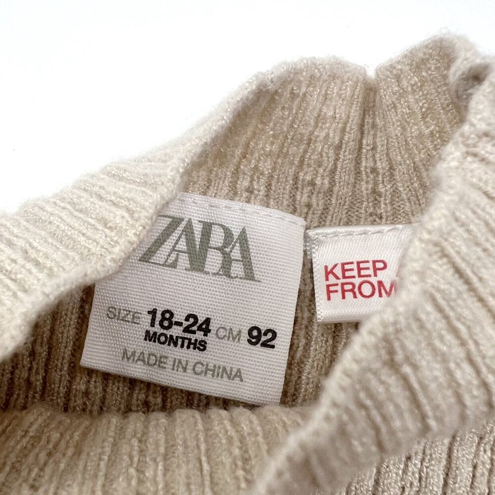 Zara Ribbed Textured Sweater - Picture 3 of 4
